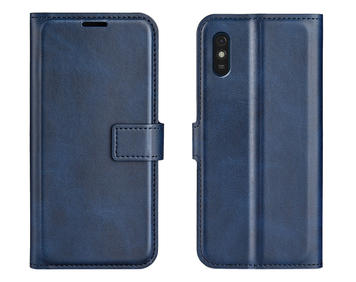 Boekhoesje met ruimte voor pasjes - Blauw
